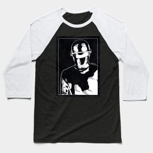 GORT - The Day the Earth Stood Still (Black and White) Baseball T-Shirt